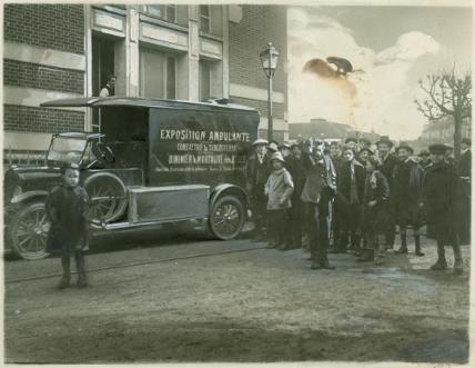 Anti-tuberculosis unit in France