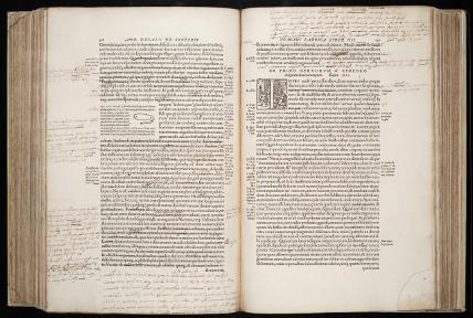Vesalius, De humani corporis fabrica libri. 1555 second edition, with manuscript notes and corrections in the author's hand. Vesalius, De humani corporis fabrica libri. 1555 second edition, with manuscript notes and corrections in the author's hand.